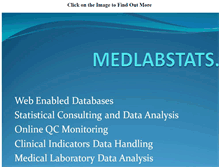 Tablet Screenshot of medlabstats.com